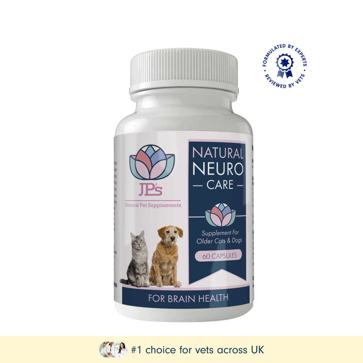 Brain Supplement for Dogs and Cats Cognitive Decline