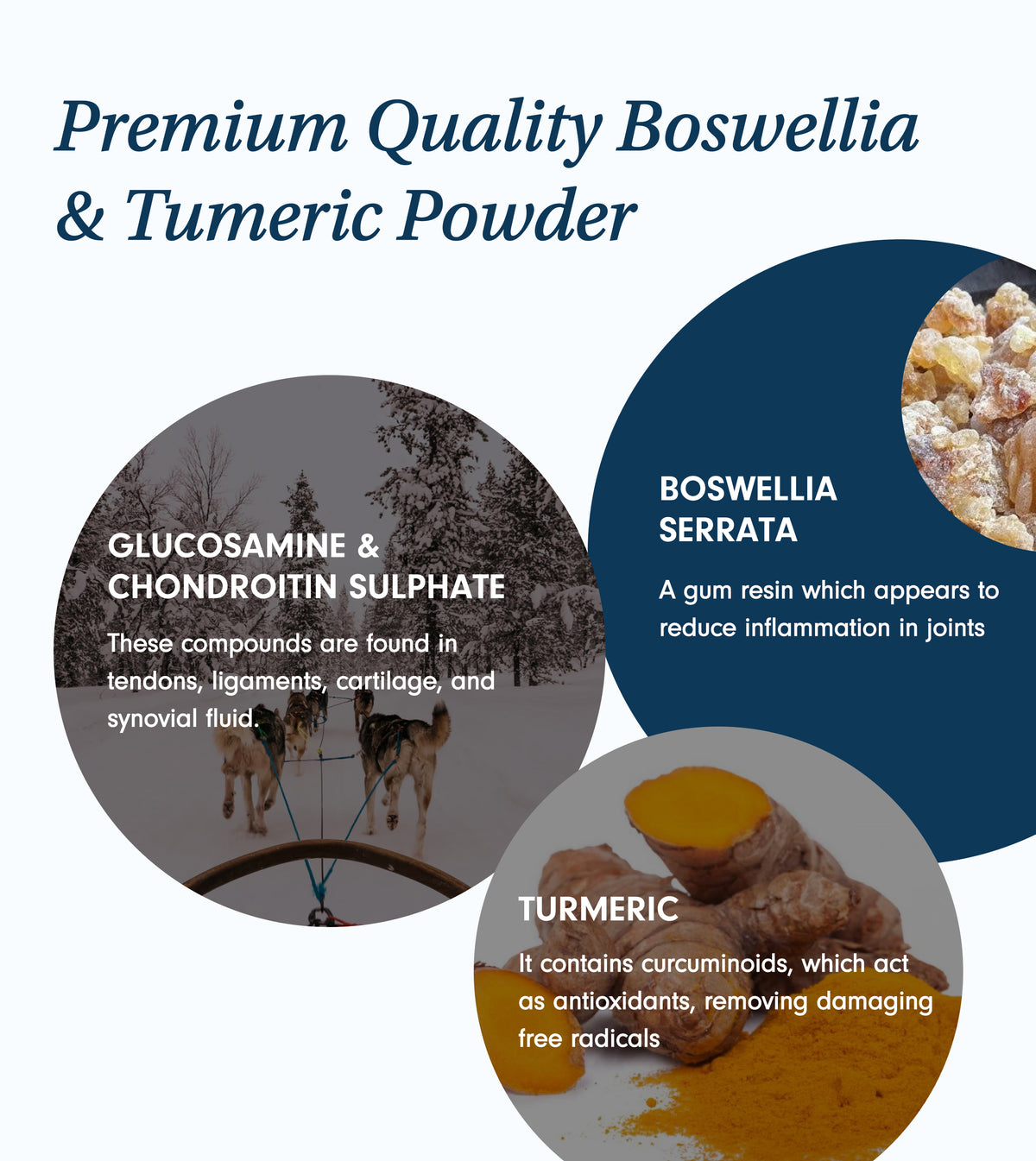 Natural Dog Joint Supplement with Boswellia & Turmeric