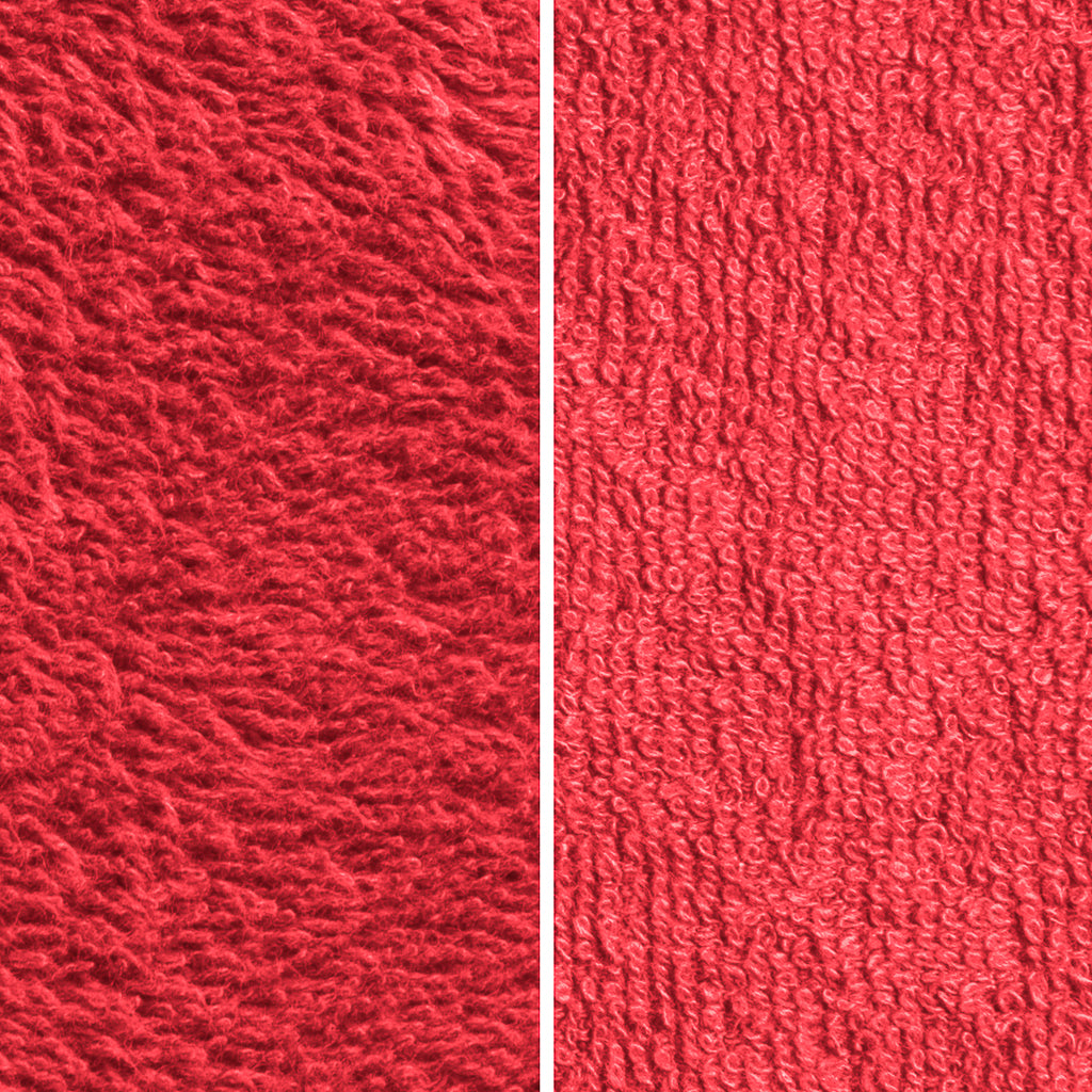 Dogrobe snoods are trusted and loved by dogs’ owners and their pets as they are ideal for drying your dog's head, neck and ears. Dog snood in  reversible red.