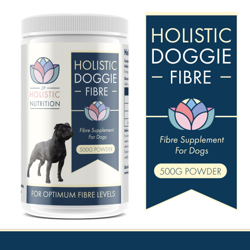 Fibre Supplement for Dogs, contains probiotics, prebiotics & Bentonite clay