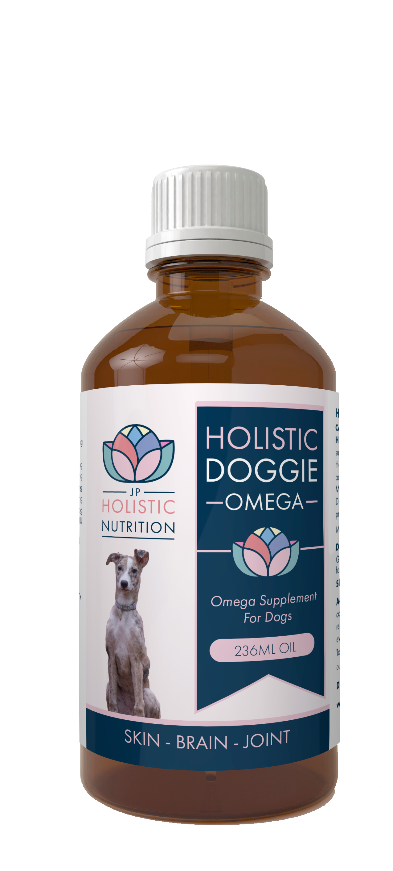 UK Holistic Natural Dog Omega 3 DHA Supplement For Skin, Coat, & Bones Introduced