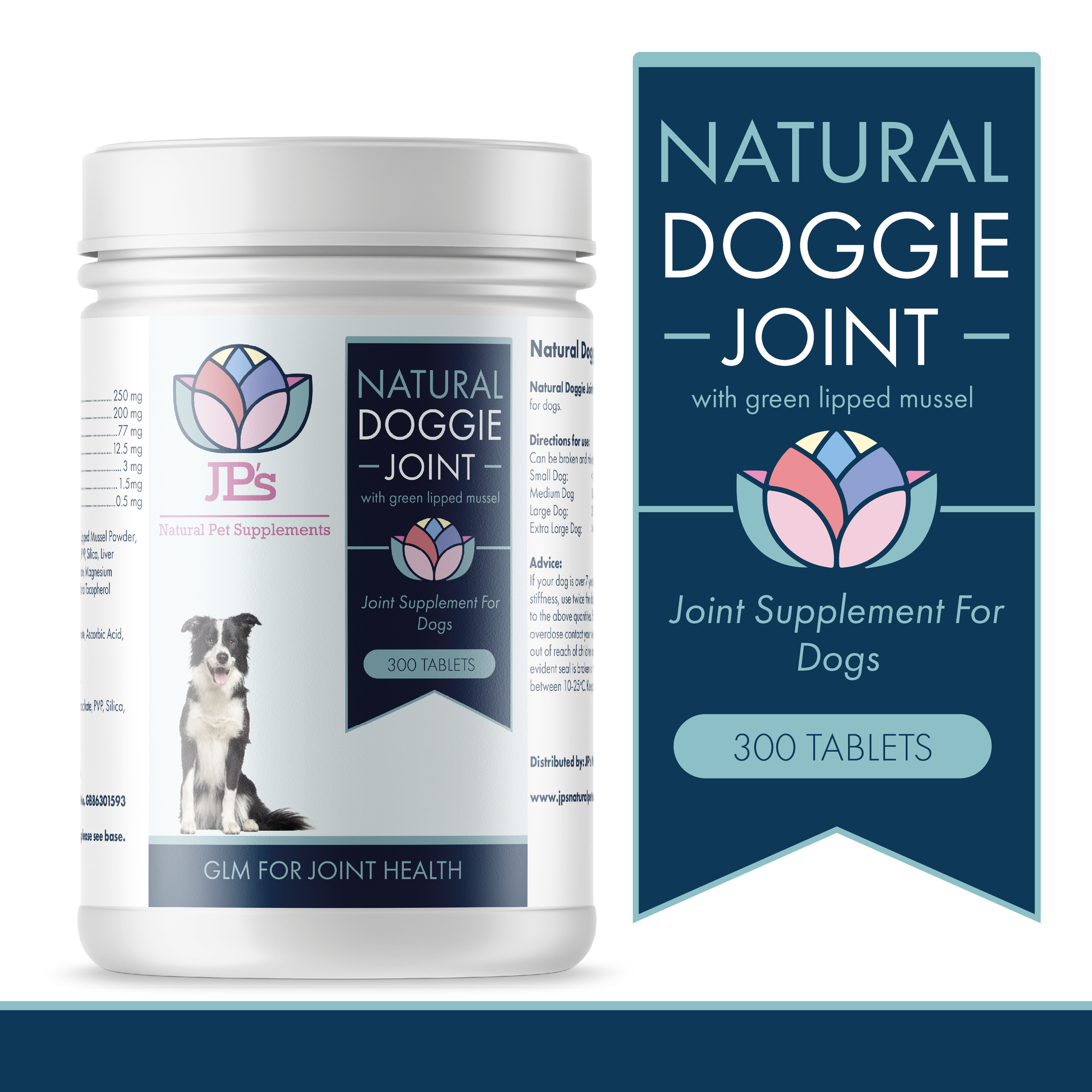 Dog joint supplement with green lipped mussel 