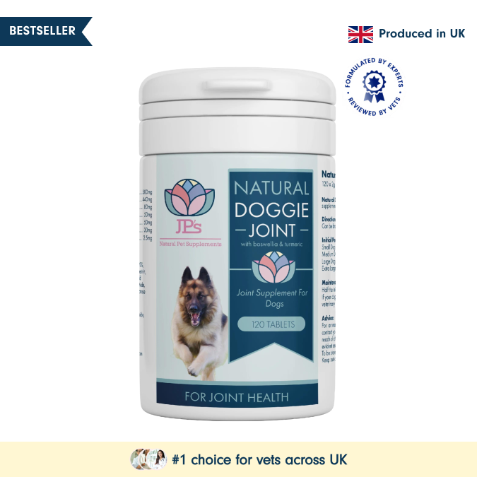 Natural Dog Joint Supplement with Boswellia &amp; Turmeric