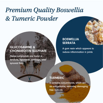 Natural Dog Joint Supplement with Boswellia &amp; Turmeric