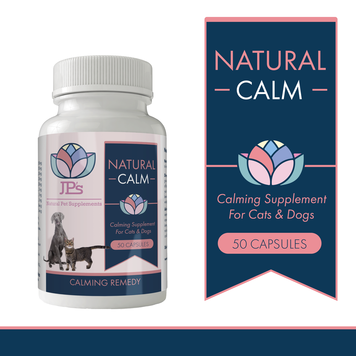 Natural calming supplement for cats &amp; dogs