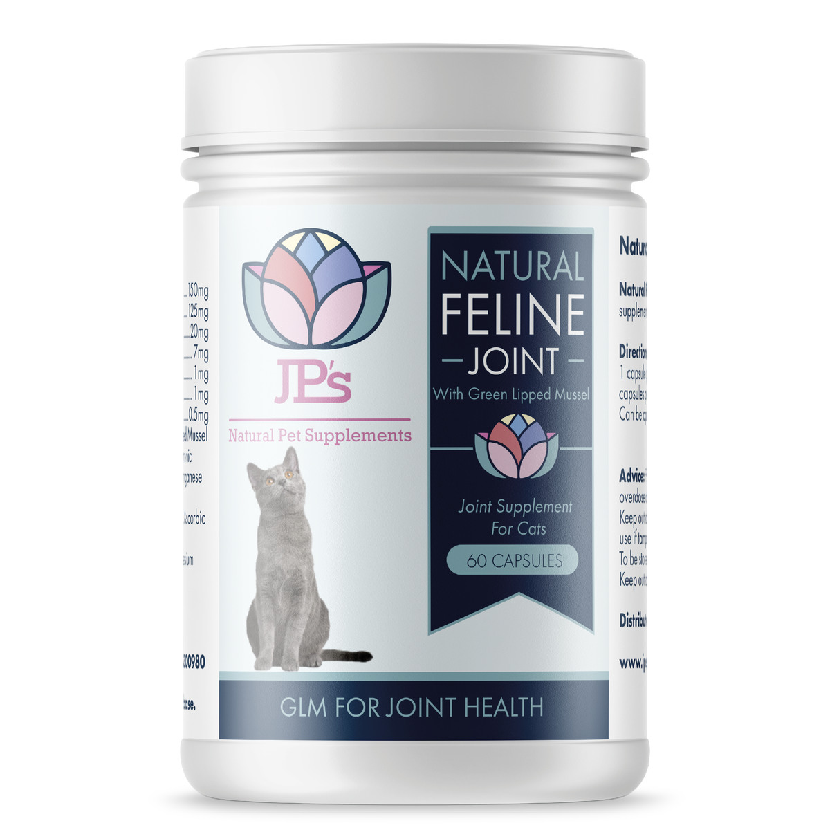 Natural cat joint supplement with green lipped mussel