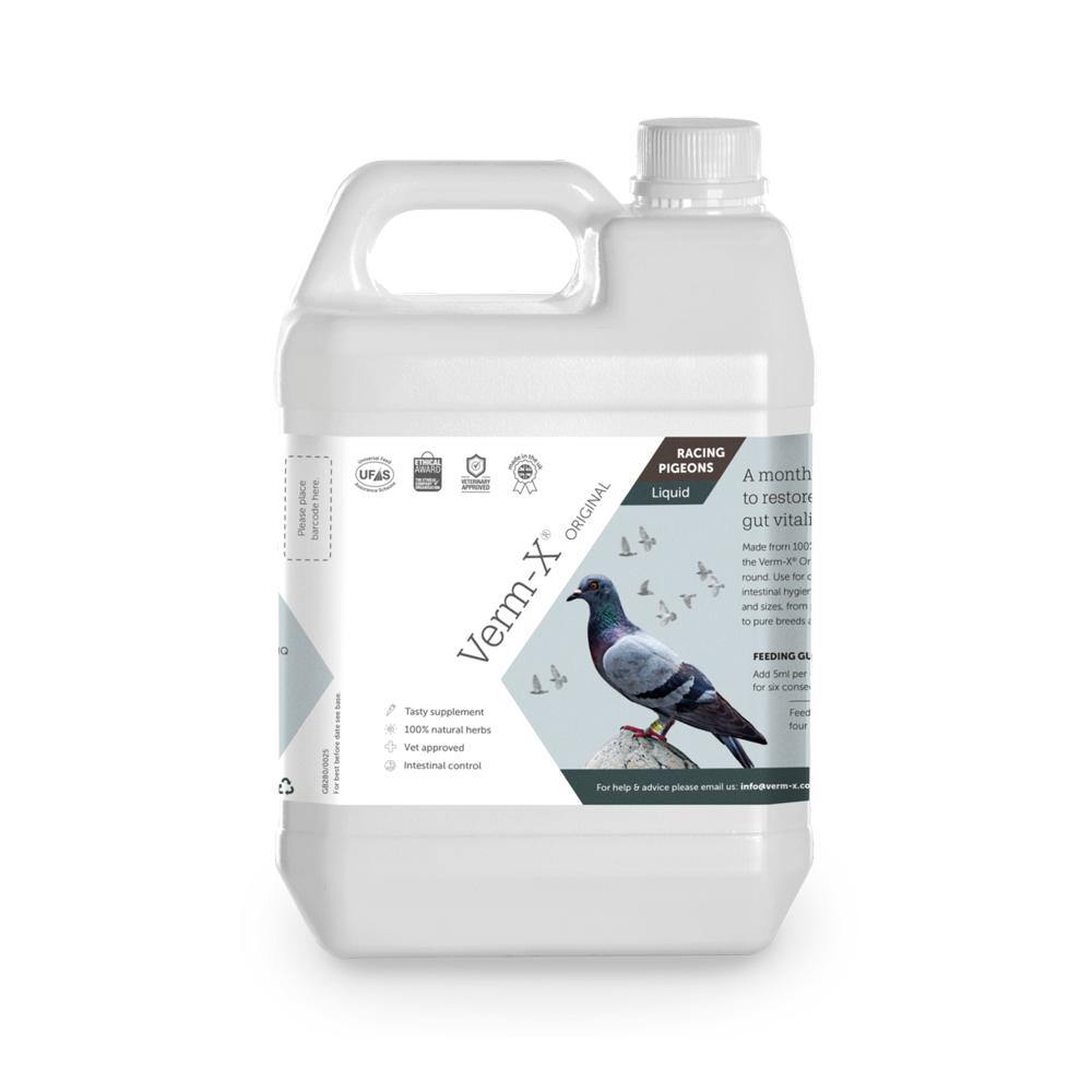 Verm-X Liquid for Racing Pigeons - JP Holistic Nutrition 