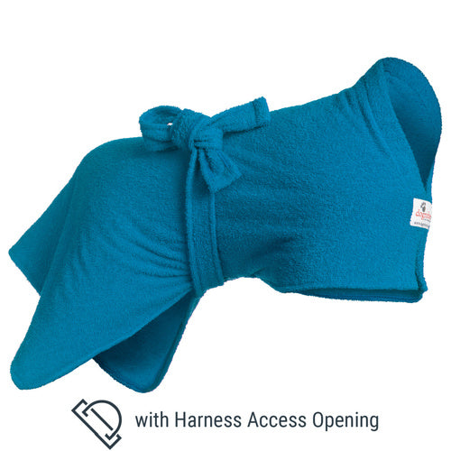 Dog Coat for Outdoors with Harness Access Opening in 9 colours