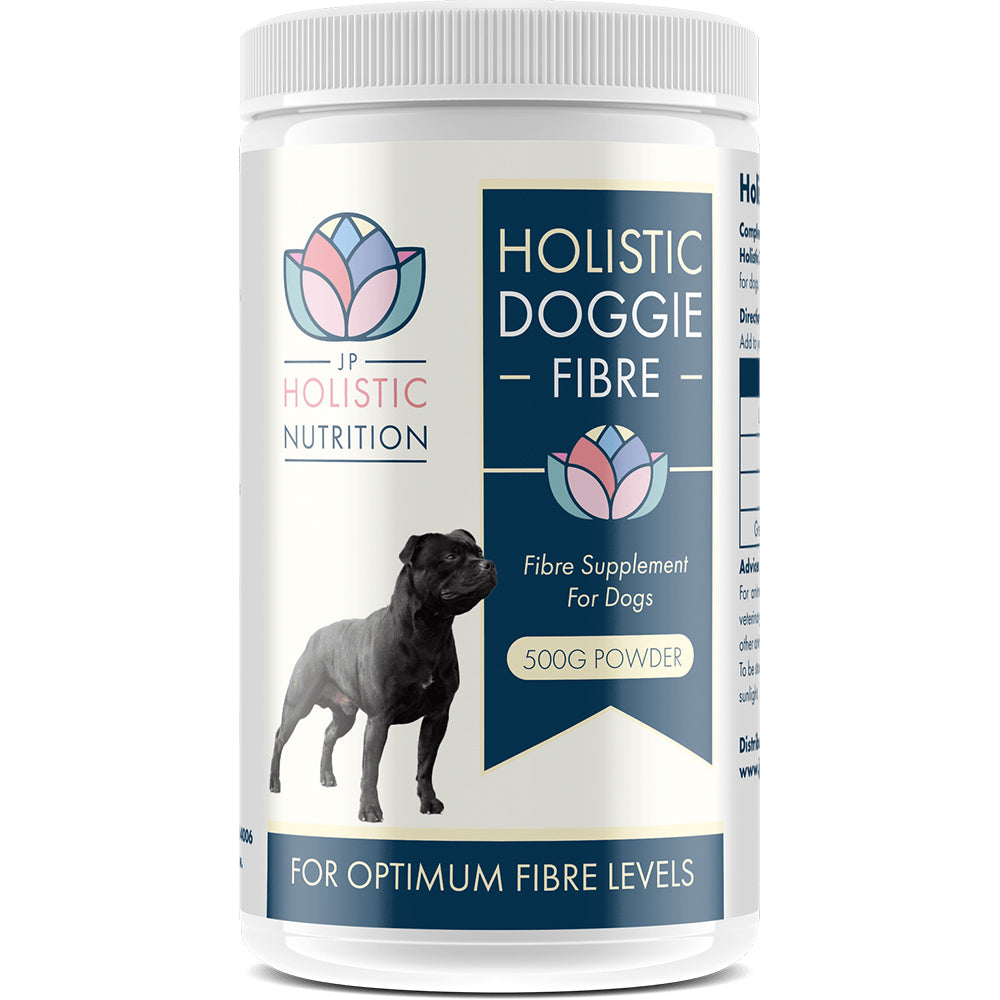 Fibre Supplement for Dogs, contains probiotics, prebiotics &amp; Bentonite clay